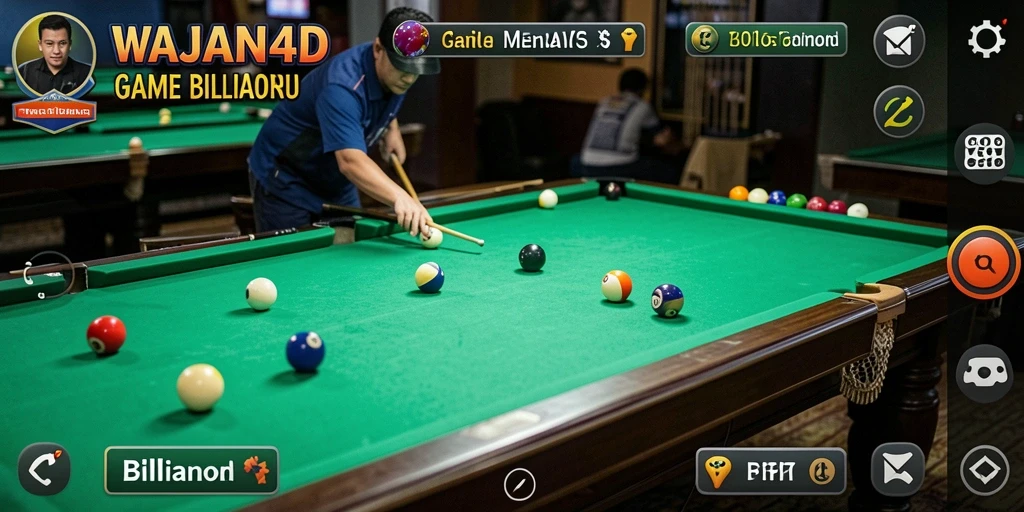 Tampilan antarmuka gameplay WAJAN4D yang menarik dan interaktif.