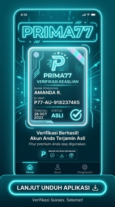 Halaman Resmi Prima77 untuk Pengguna Android Indonesia
